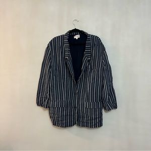 Linen style blazer striped - open to offers!